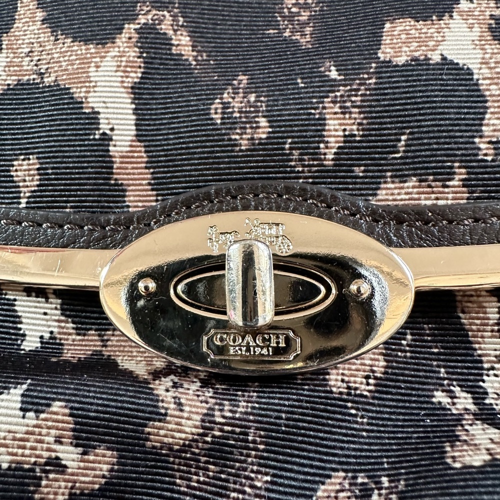 Authentic Leopard Coach bag - Picture 5 of 8